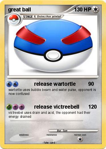 Pokemon great ball