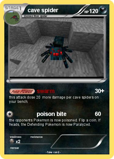 Pokemon cave spider