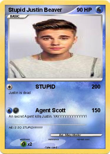 Pokemon Stupid Justin Beaver