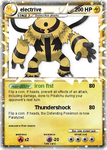 Pokemon electrive