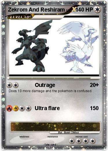 Pokemon Zekrom And Reshiram