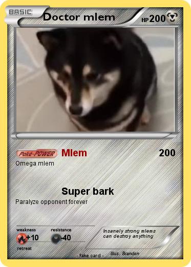 Pokemon Doctor mlem