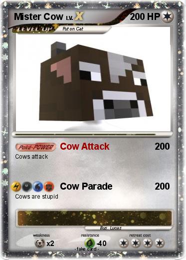 Pokemon Mister Cow