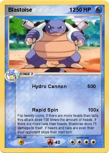 Pokemon Blastoise                         12