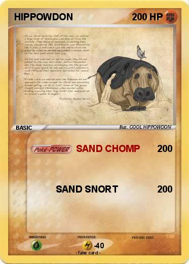 Pokemon HIPPOWDON