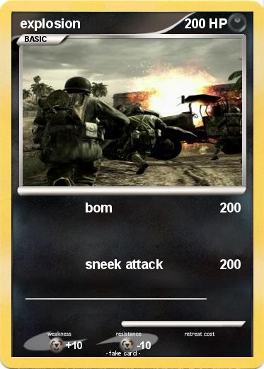 Pokemon explosion