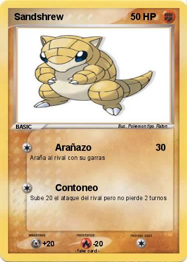 Pokemon Sandshrew