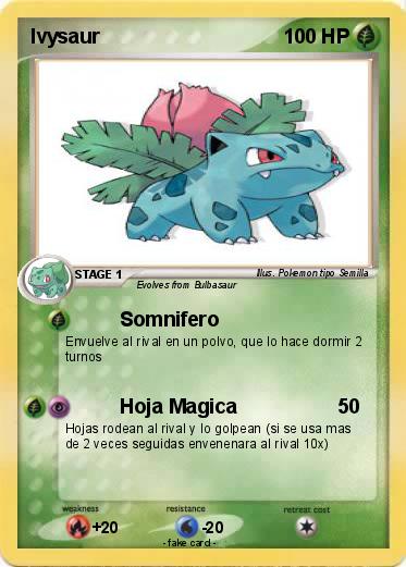Pokemon Ivysaur