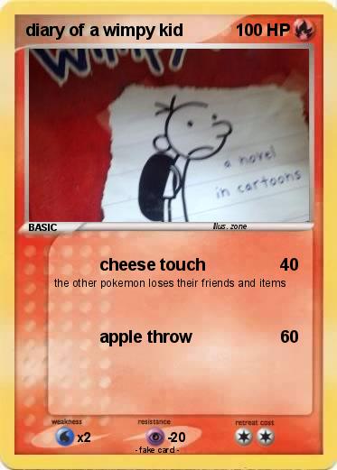 Pokemon diary of a wimpy kid