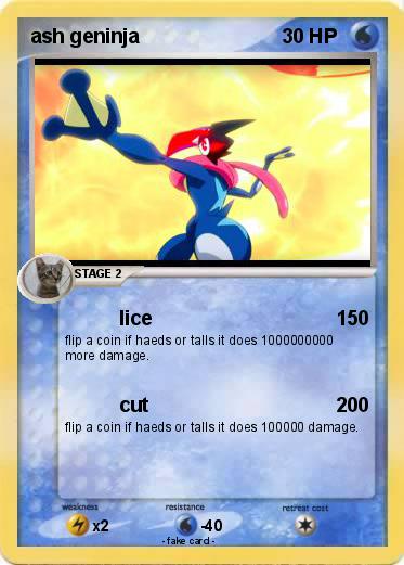 Pokemon ash geninja