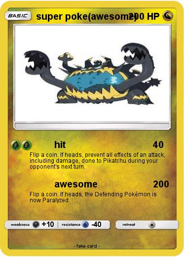 Pokemon super poke(awesome)