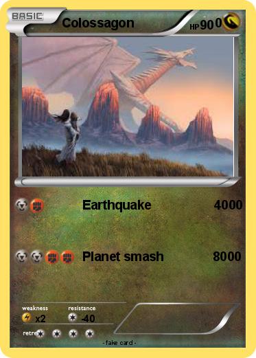 Pokemon Colossagon                       0