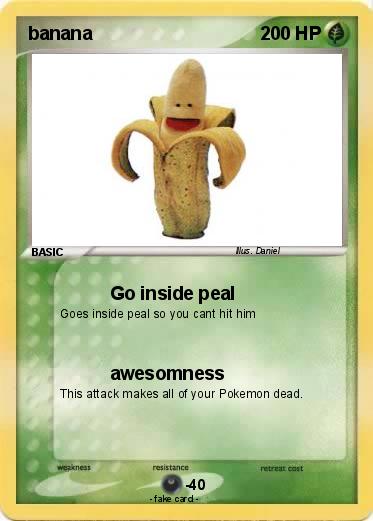 Pokemon banana