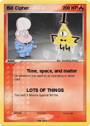 Pokemon Bill Cipher