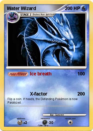Pokemon Water Wizard