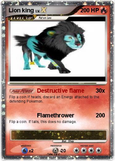 Pokemon Lion king