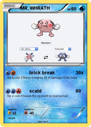 Pokemon MR. WHRATH