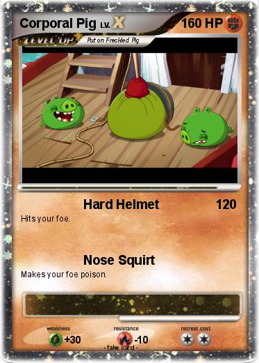 Pokemon Corporal Pig