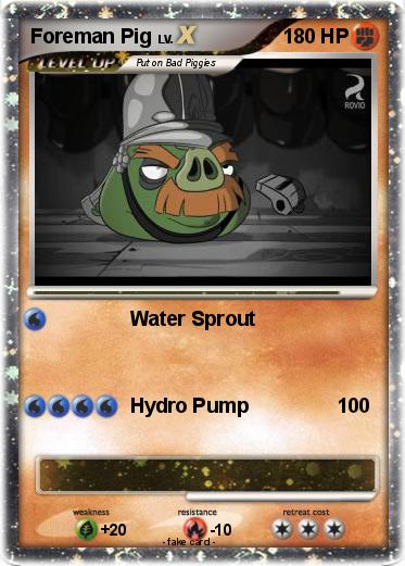 Pokemon Foreman Pig