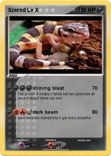 Pokemon lizered Lv X
