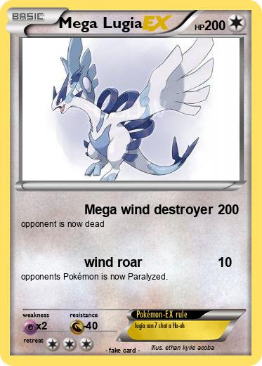 Pokemon Mega Lugia