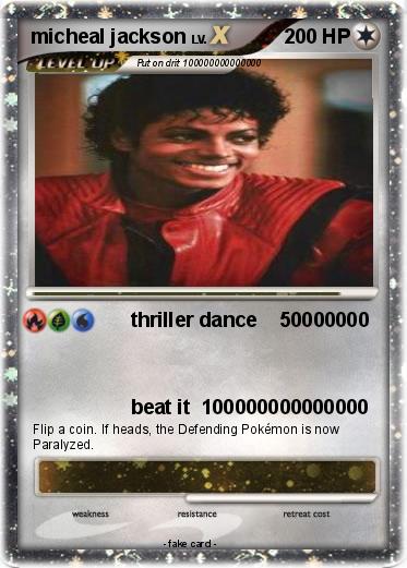 Pokemon micheal jackson