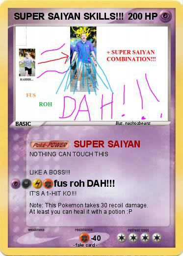 Pokemon SUPER SAIYAN SKILLS!!!