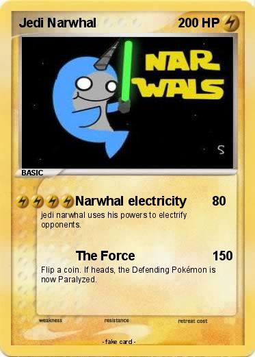 Pokemon Jedi Narwhal