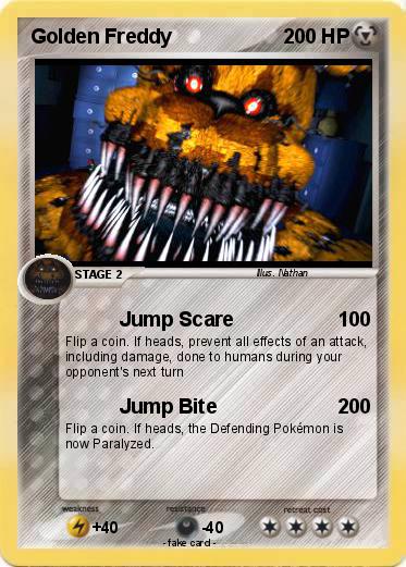 Pokemon Golden Freddy