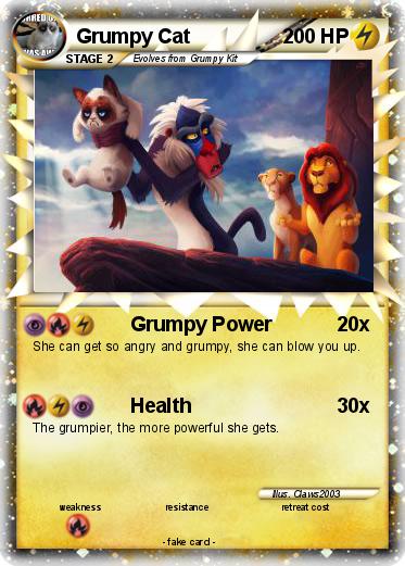 Pokemon Grumpy Cat