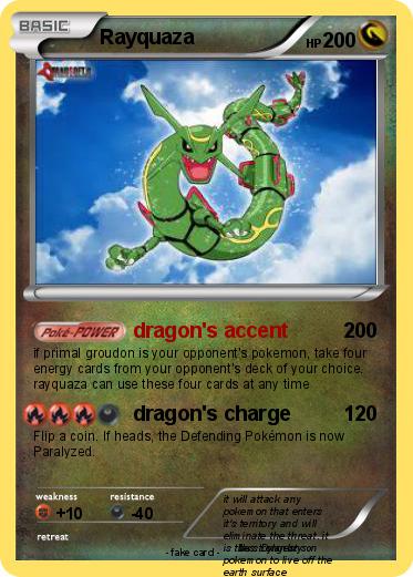 Pokemon Rayquaza