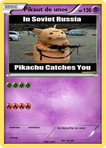 Pokemon Pikaut de unos