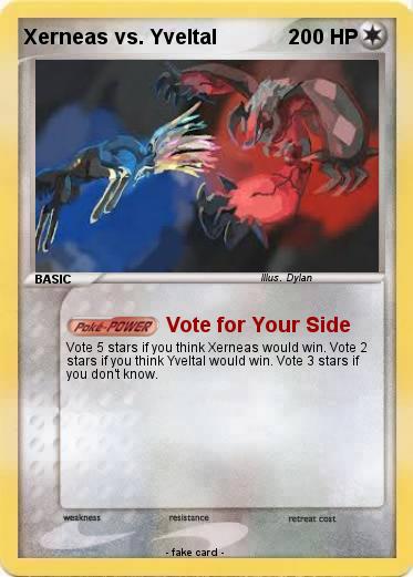 Pokemon Xerneas vs. Yveltal