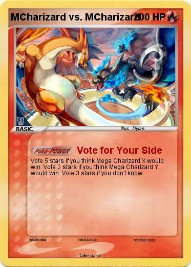 Pokemon MCharizard vs. MCharizard