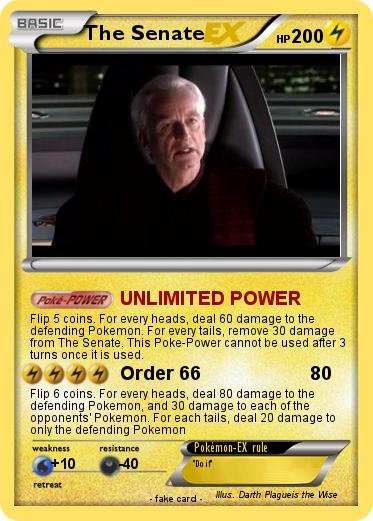 Pokemon The Senate Pokemon The Senate