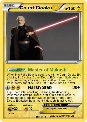 Pokemon Count Dooku
