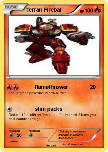 Pokemon Terran Firebat