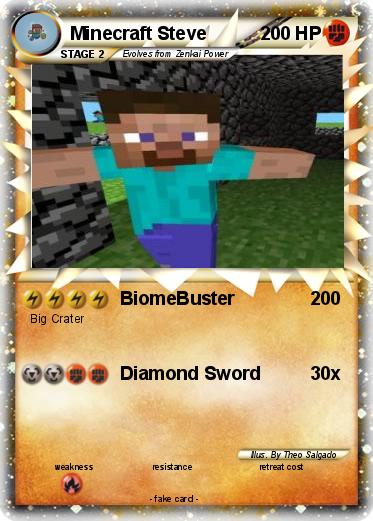 Pokemon Minecraft Steve