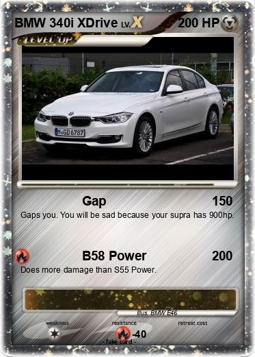 Pokemon BMW 340i XDrive