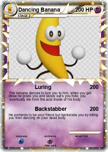Pokemon Dancing Banana