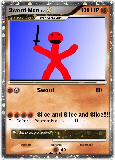 Pokemon Sword Man