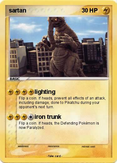 Pokemon sartan