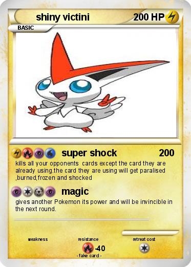 Pokemon shiny victini