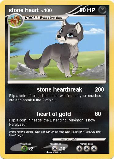 Pokemon stone heart