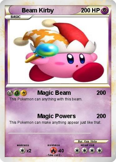 Pokemon Beam Kirby