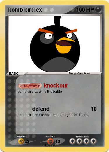 Pokemon bomb bird ex