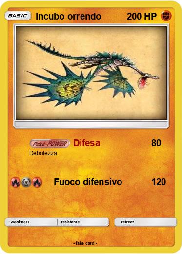 Pokemon Incubo orrendo