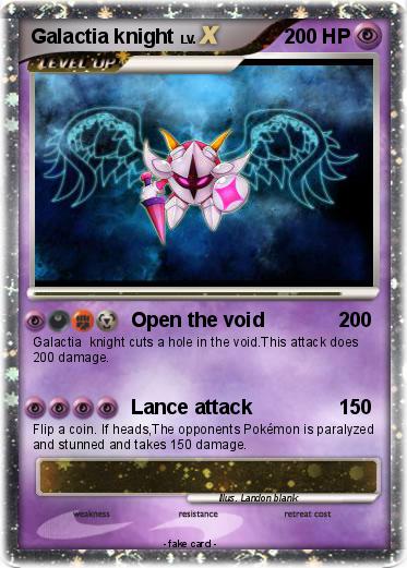 Pokemon Galactia knight