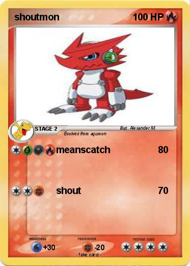 Pokemon shoutmon
