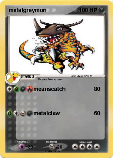 Pokemon metalgreymon